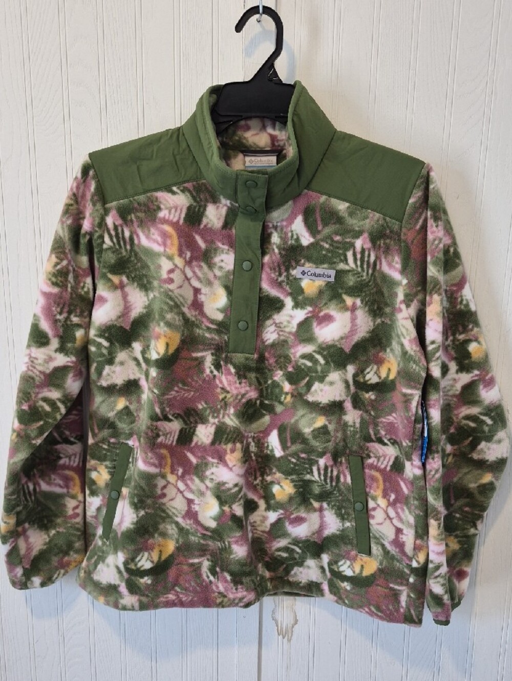 Columbia Fleece Pullovers | Floral  | Cozy Layering